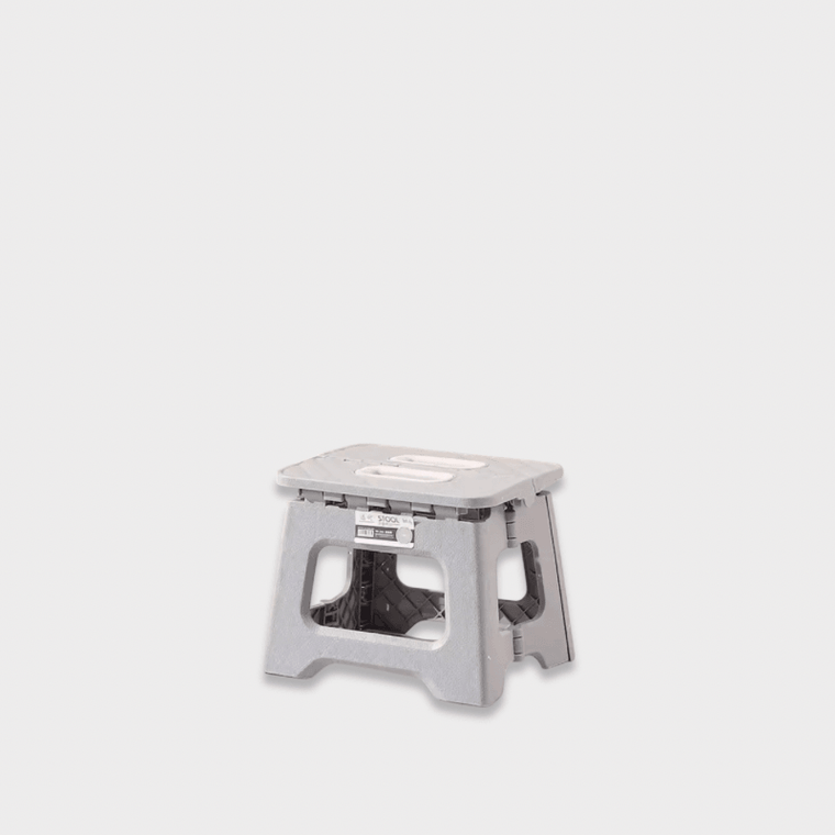 Office Home Adult Children Portable Folding Stool Thickened Plastic Saddle Chair for Outdoor Activities and Fishing Gifts Party Favors stools in light Gray grey