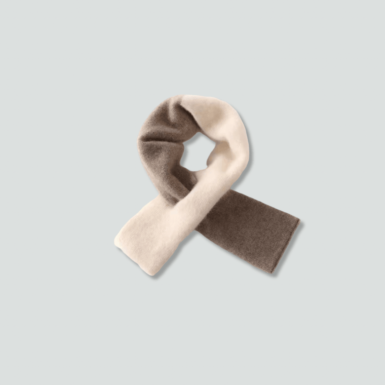 Women’s woman womens Men’s man mens Skin-friendly Unisex Genflex Gender Neutral Genderfluid petite-, tall-, plus-, size alternate aesthetic luxury Casual Fall Autumn Winter Spring cold weather winter accessory long cashmere scarf Fashion Scarves accessories in camel khaki with brown color contrast