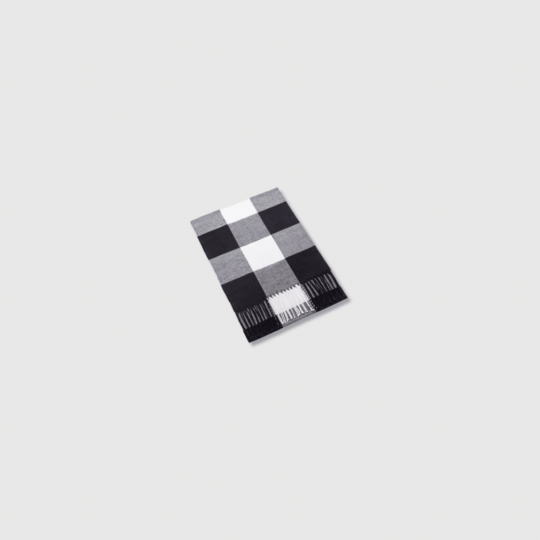 Women’s woman womens Men’s man mens Skin-friendly Unisex Genflex Gender Neutral Genderfluid petite-, tall-, plus-, size alternate aesthetic luxury Casual Fall Autumn Winter Christmas Holiday Season Spring cold weather winter accessory long plaid checkered imitation cashmere knit tassel scarf Fashion Scarves accessories in black white with multi Gray grey color