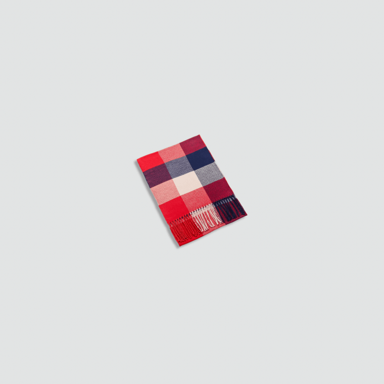 Women’s woman womens Men’s man mens Skin-friendly Unisex Genflex Gender Neutral Genderfluid petite-, tall-, plus-, size alternate aesthetic luxury Casual Fall Autumn Winter Christmas Holiday Season Spring cold weather winter accessory long plaid checkered imitation cashmere knit tassel scarf Fashion Scarves accessories in red blue with multi color
