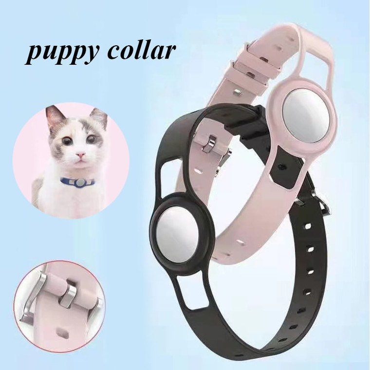 Pet Collar for Apple Airtag Dog Cat Strap Adjustable Sleeve Suitable Air Tags Anti Scratch Protective Cover For Airtags Case Dogs Cats Collars Trend