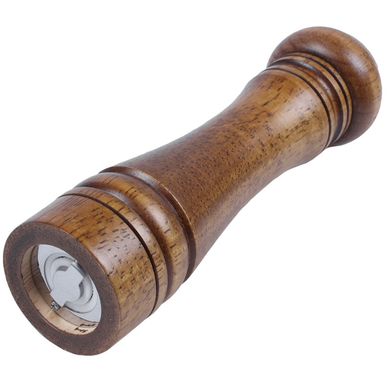 Salt Grinder Pepper Mill Wooden With Strong Adjustable Solid Oak Wood Grinders 8 Inch Mills Trending Detail