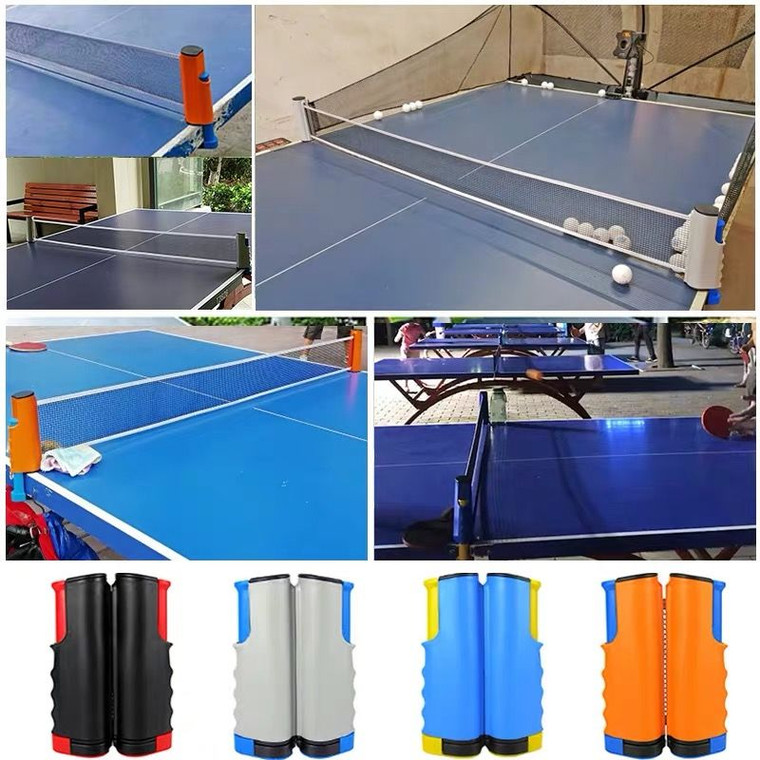 Ping Pong Set Table Tennis Net Portable Ping Pong Post Net Rack Table Tennis Rack Replace Kit Trend Home Gyms Exercise Sports Equipment