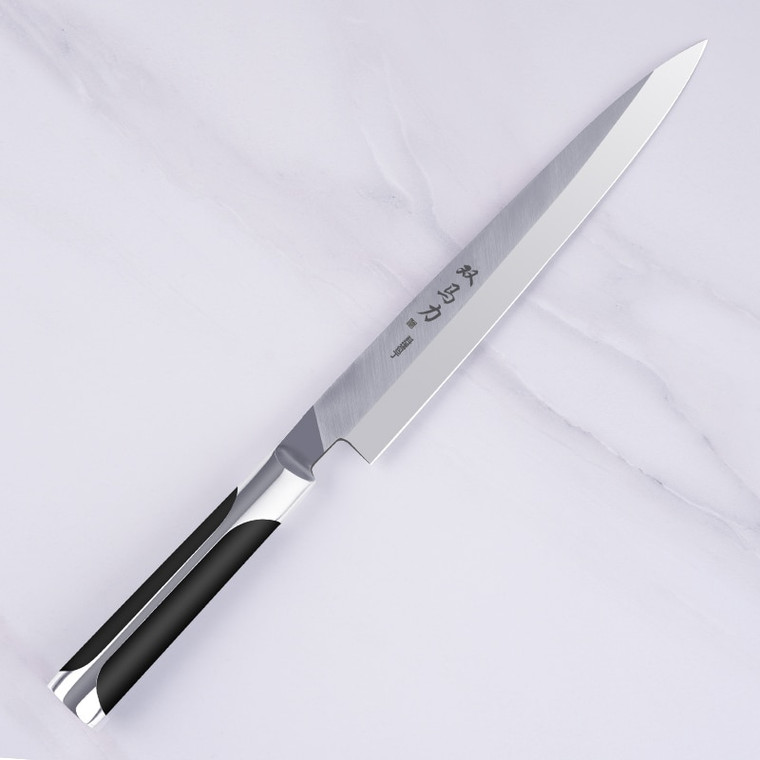 Japanese Sashimi Knife Shuangmali 11'' Stainless Steel Chef Salmon Knives ABS Handle Filleting Fish Slicing sushi Trend Japan Knives in 10 11 inch