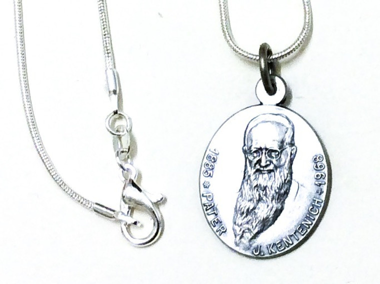 Fr. Joseph Kentenich medal pendant necklace