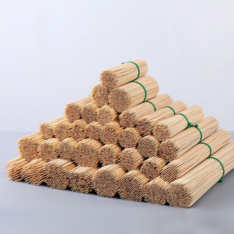 Disposable Bamboo Sticks Burning Kebab stick Kanto boiled Marshmallow Skewer Needle Ice sugar gourd Trend Barbecue BBQ Skewers needles