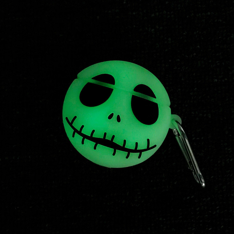 Glow Skull AirPods 1 2 3 Pro Case Cover