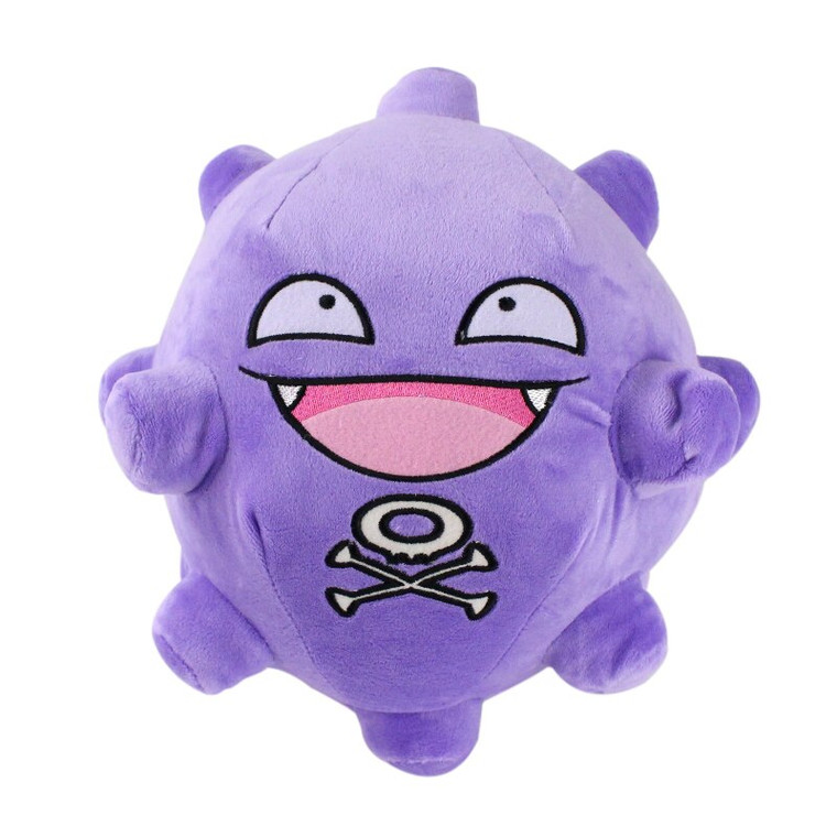 Koffing Soft Plush Doll 22cm Japanese Anime Fish Toys Stuffed Animals Cartoon Dolls Birthday Gifts For Children Kids Japan Fishes Toy