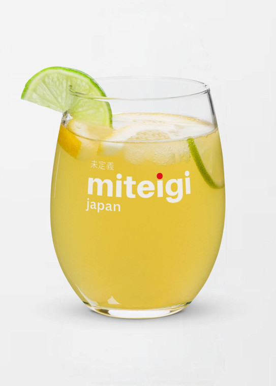 Stemless Tumbler miteigi Logo Drinks Glass wine, juice, milk drinking glasses miteigi-Logo branded product item tumblers Glassware