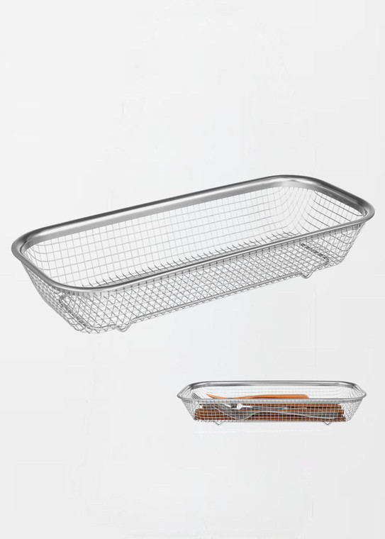 Cabinet Flatware Rack Basket   Chopstick Cutlery Rest Holder Storage for Dishwasher Metal Trays Utensil Container Cutlery Stainless Steel RackS baskets