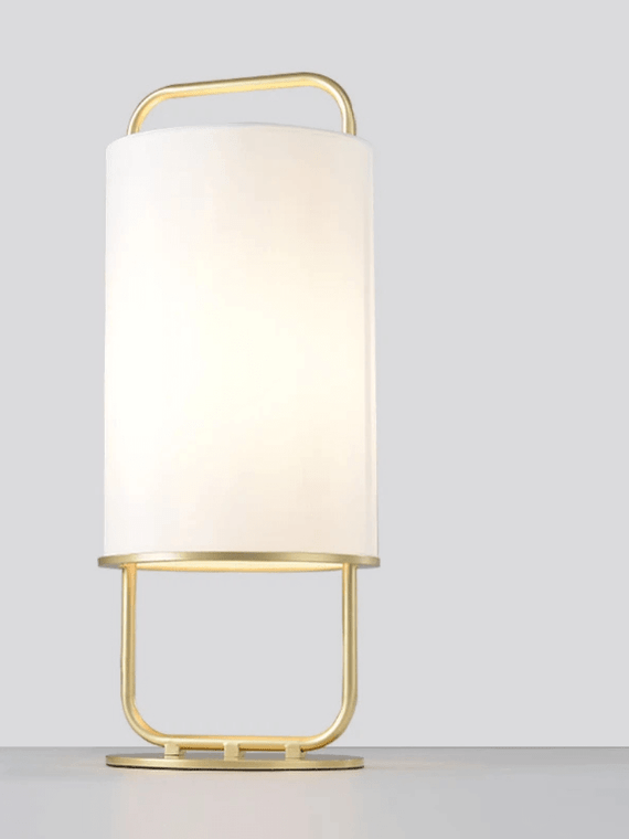 Elegant, simple and creative fabric table lamp for children's room, study, bedroom, room decoration lighting
