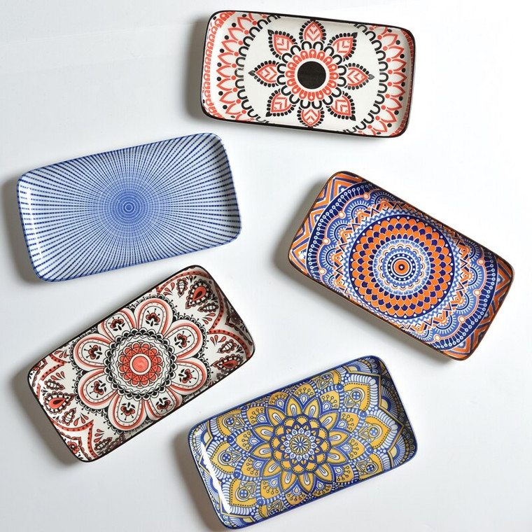 Bohemian Ceramic Tray