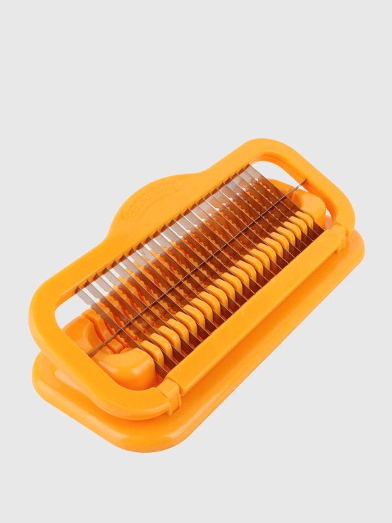 Multifunctional Hot Dog Sausage Ham Banana Peel Cutters Kitchen Preparation slicers gadget accessories Tool in yellow