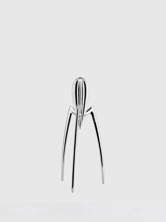 Modern Juicy Salif Citrus Squeezer Octopus Alien Metal Electroplating Juicer Ornament Kitchen Preparation utility aid Tabletop and Bar Dining Room Desktop decorative object Home Decoration in silver color