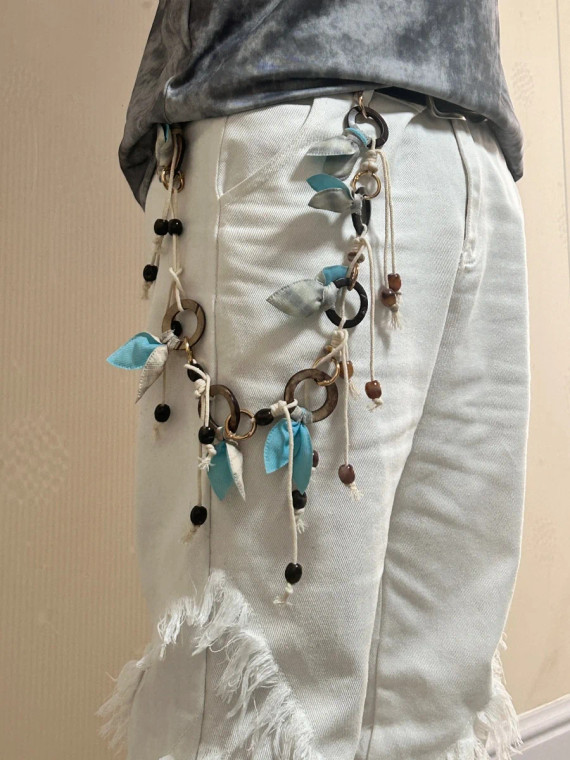 Women’s woman womens Men’s man mens Unisex Genflex Gender Neutral Genderfluid Original Bohemian Style DIY Pants Chain Fashionable Luxury Accessories Y2K Chain Multi-Functional Chains For Bag multi color