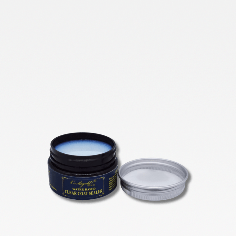 Crafts Metal Gold Leaf Clear Coat 35ml to paste gold leaf and silver leaf - Water based gilding glue and Clear Coat for Gold Leafs