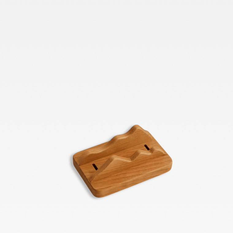Office Home entryway Japanese mountains Wooden Vertical Laptop letters postal mail notebook, magazine Stand Holder Notebook Tablet Station Support for Macbook Air Pro PC Card Slot Cherry Wooden Holders home decor furniture accessories in light wood