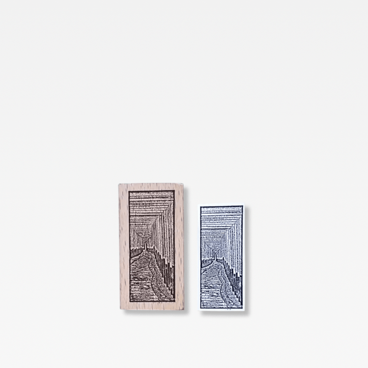 Office Home Tourism souvenir Japanese wooden Stamp Scrapbooking Ukiyo Japan Travelogue Vintage Scrapbook Journaling Diary Decoration Wood Notebooks Stamps seals Japan souvenirs Torii gates in natural light wood