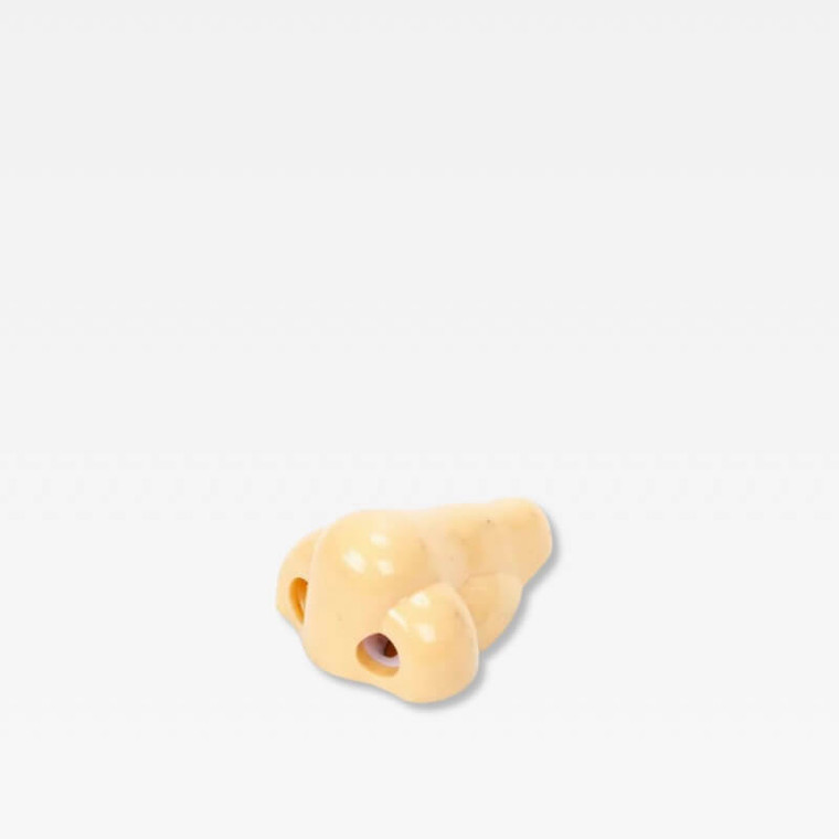 Office school home Kawaii Creative Nose Cartoon Pencil Sharpener Eraser Supplies Gift Cute Stationery Accessories in natural light skin color