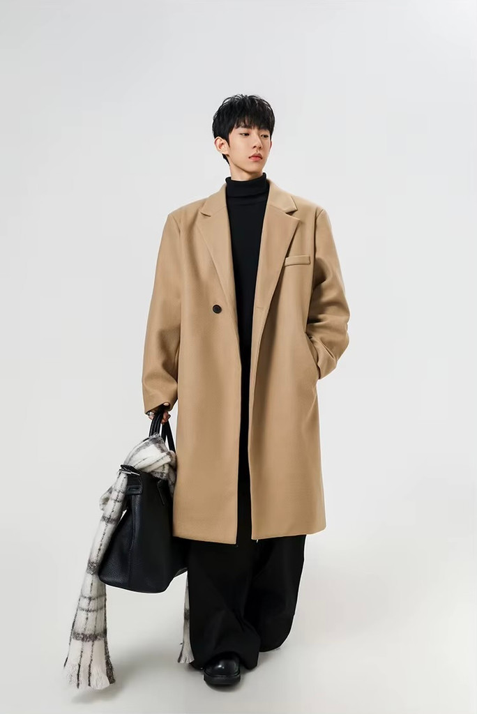 Men’s man mens petite-, tall-, plus-, size Trending Light Travel Trendy Spring Summer Fall Autumn Winter all-season formal office commute workwear lined Outerwear coat outdoor Outwear Coats in khaki camel yellow