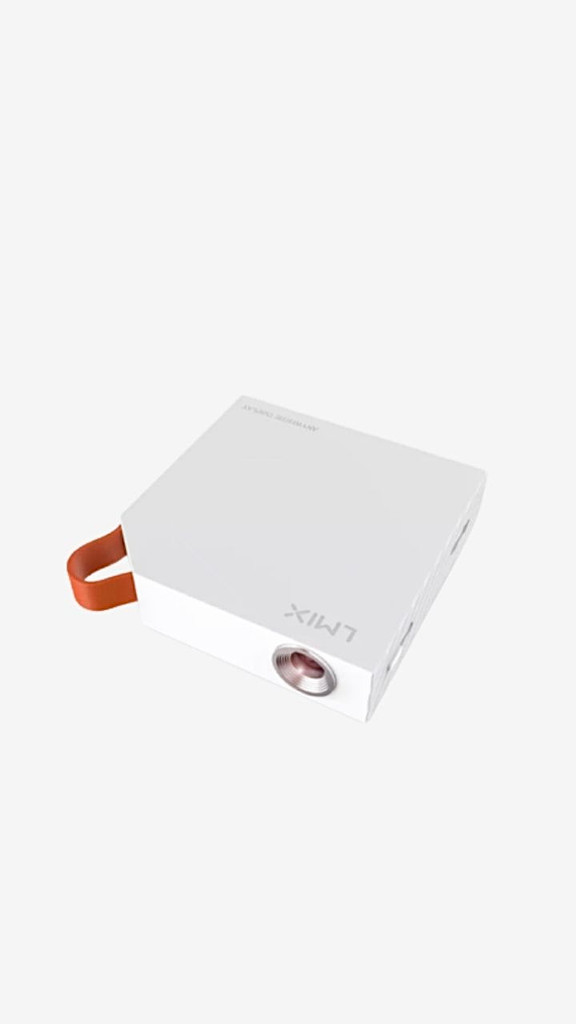 Pocket DLP Projector S1 Lmix Mini 4K DLP projector Android 5G IOS Wifi BT iphone android mobile Mirror proyector build battery speaker beamer LCD Projectors Trending