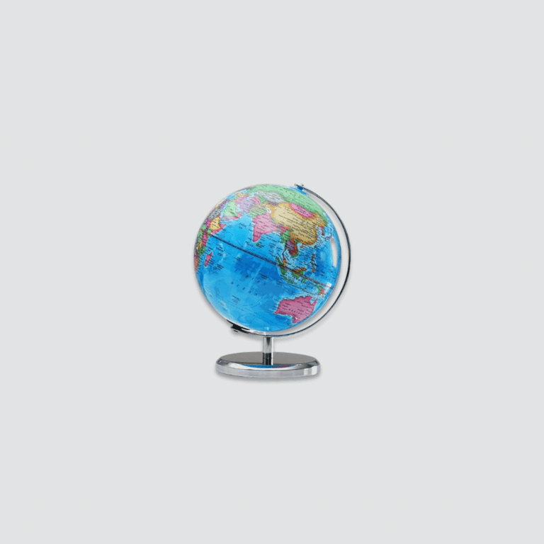 Modern minimalist Space Saving office home student child children’s kids dorm study room Educational learning Dormitory metal light Vintage sturdy Sphere Diameter 25cm Pure English HD Printed 360° Student Teaching LED Light Desk Lamp Globe Metal ABS Office Crafts World Globe Lamp Countertop Decor Fashion globes maps Lamps lighting in silver multicolor