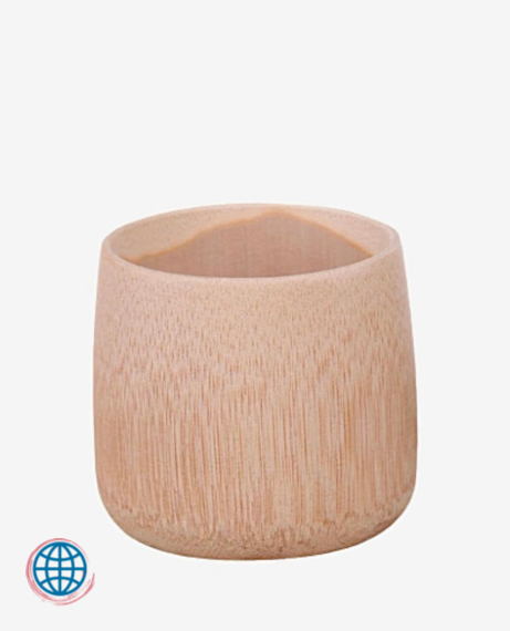 Bamboo Toothbrush Water Cup Ethically Sourced Natural Wood Pure Handmade Round Sourced Tea Cups Drinkware Wooden Barware Bathroom Tumblers Trending