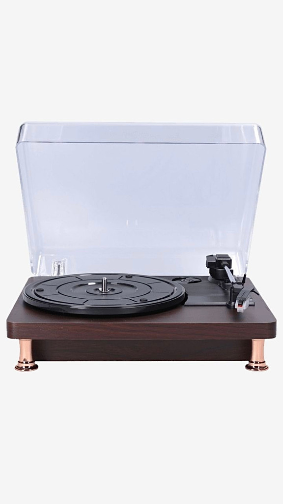 Retro Vinyl Record Player with Dustproof Cover Classic Nostalgic Style for Home MP3 Players Trending