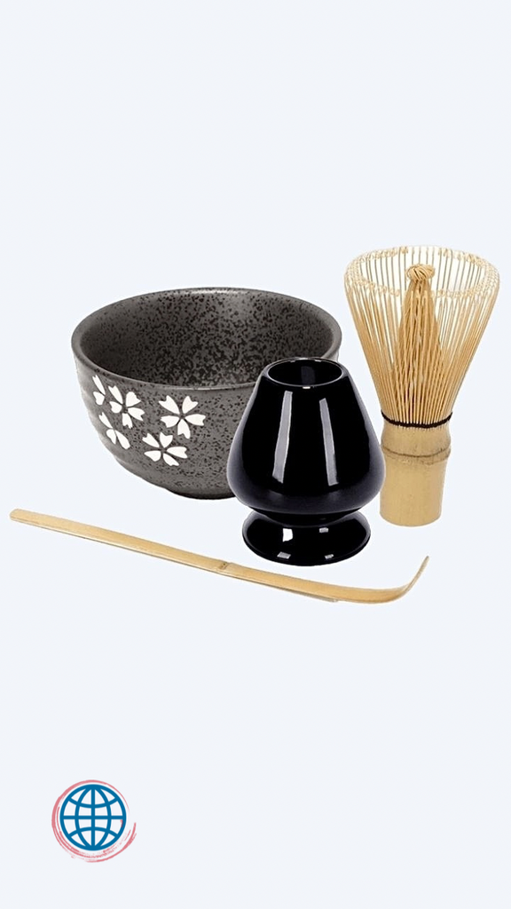 Traditional Matcha Set Bamboo Matcha Whisk Scoop Japan Ceramic Matcha Bowl Whisk Holder Trending Japanese Tea Sets Teapots