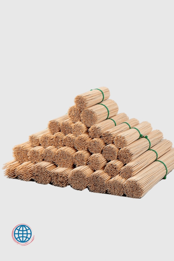 Disposable Bamboo Sticks Burning Kebab stick Kanto boiled Marshmallow Skewer Needle Ice sugar gourd Trending Barbecue BBQ Skewers needles