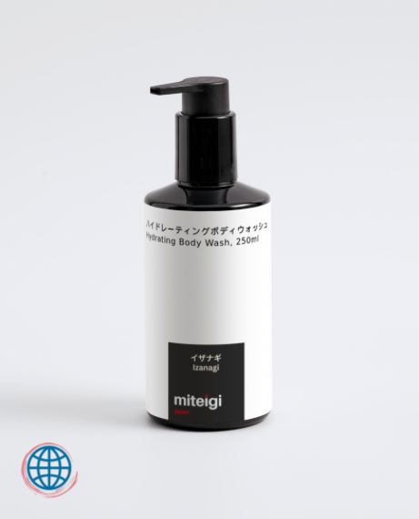 Hydrating Body Wash RHUBARB 250ml Izanagi purifies, helping maintain the skin’s natural moisture levels, infused with Betaine and Quince Fruit extract Skincare trending by miteigi