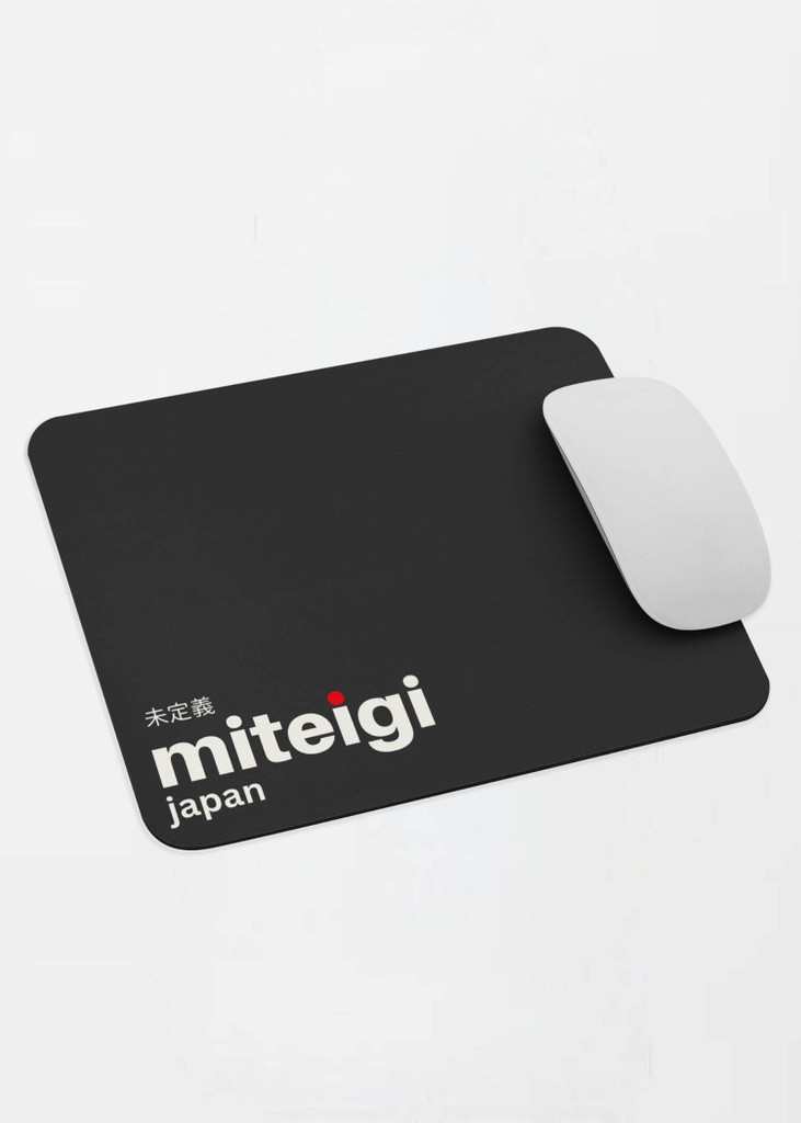 miteigi Logo Mouse Pad IT IS Equipment accessories mouse pads I.T. I.S. Information services technology accessory technologies gaming accessorizing  in black