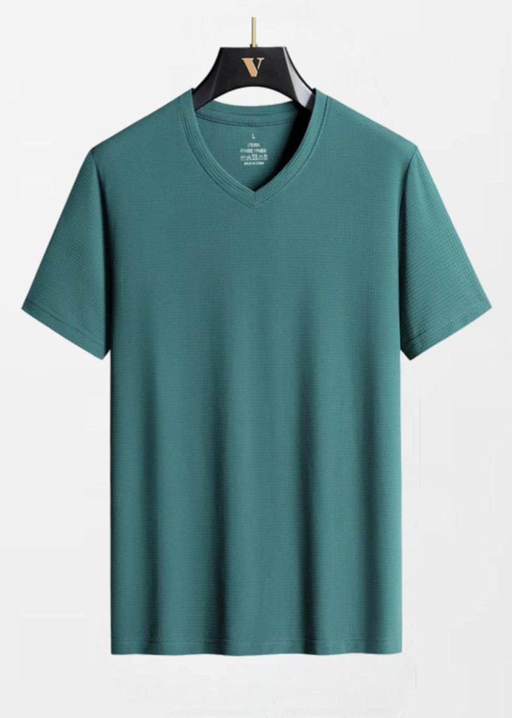 Breathable T-Shirt green Men’s Sportswear Ice Silk Quick-Drying Tees waffle Tops Male Fitness Gym Big Size 9xl 8xl 7xl 6xl for man Tall plus size Mens Summer T-Shirts