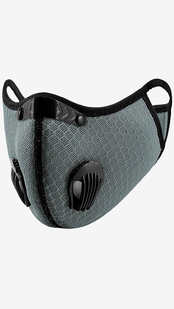 Womens Breathable Mouth Mask Unisex Face Masks Cycling Face Mask Dustproof Windproof Pollution Protection Mens Face Mouth Mask Women Man Halloween Cosplay Woman Mens Costume Accessories Trending in Blue Gray / Grey
