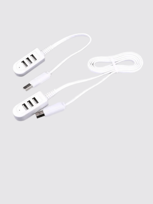 3-Port Multi-USB Hub 5V Splitter  One for Three charger extension cable external extension cables USB3.0 splitters hubs in 30cm and 120cm cable size short long lengths