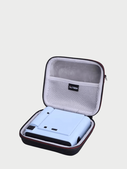 LTGEM EVA Hard zipper close moulded Case for Fujifilm instax Square SQ1 Instant Cameras in black
