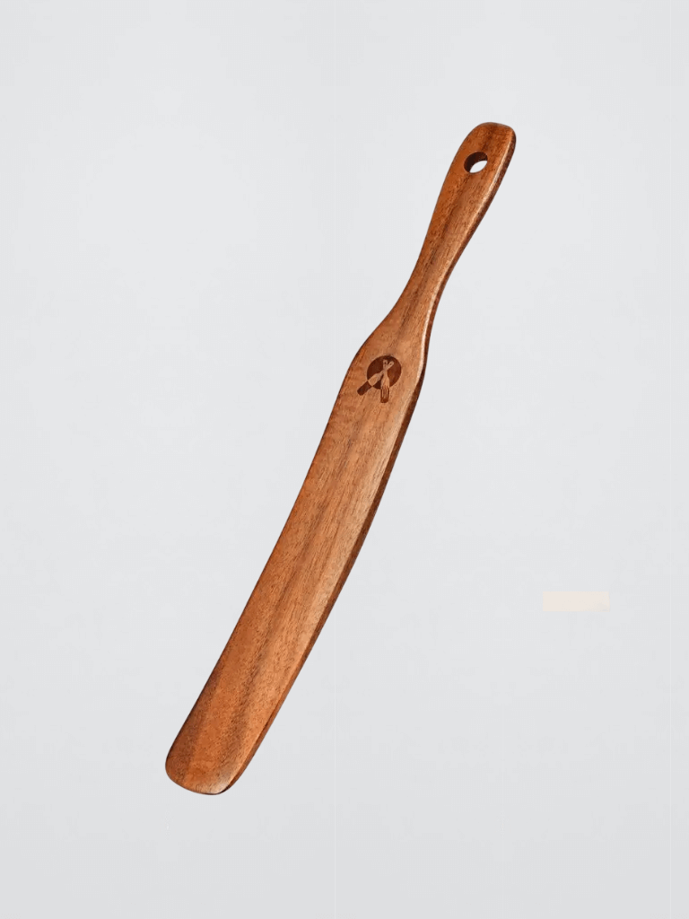Wooden Kitchen Utensils Set 28CM Teak Wood Utensils Cooking Stirring Salad Mixing Serving Spurtles Kitchen utility serveware tools 28cm spoon spatulas accessories in natural brown color