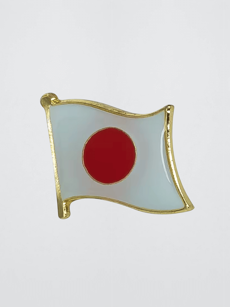 World Japan Lapel Flag Pin Flags