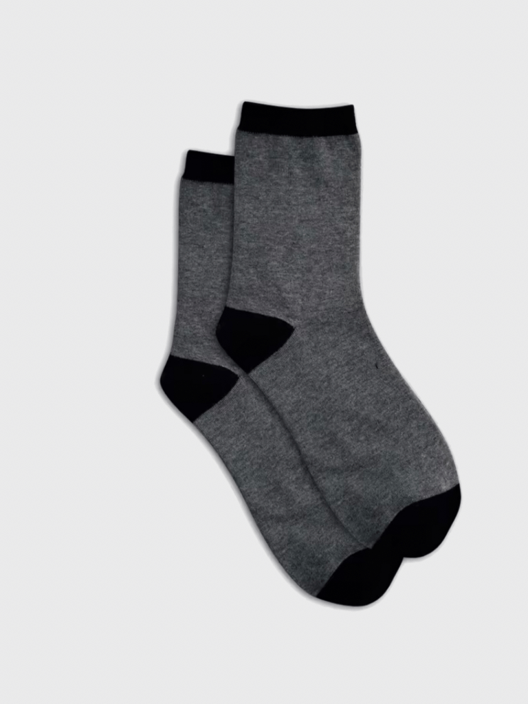 Genflex gender neutral unisex Men’s man mens Women’s woman womens Couples 1 Pair Cotton Spring Autumn Fall Winter Funny cartoon color block pattern Colorful EUR37-43 ankle crew socks in Dark Gray grey