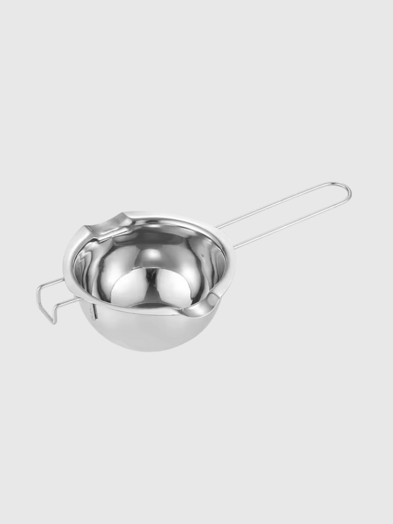 Stainless Steel Wax Melting Pot Double Boiler Pot for Melting Chocolate Candy and Candle Chocolate Warmer Melting Bowl Bakeware 400ml, 600ml