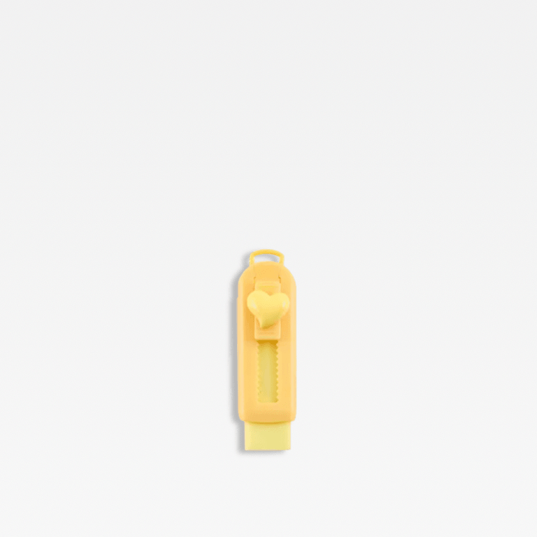 Cute Candy Color Kawaii Rubber Stationery School Office Supplies Creative Pencil Eraser Novelty Pretty erasers in yellow love heart