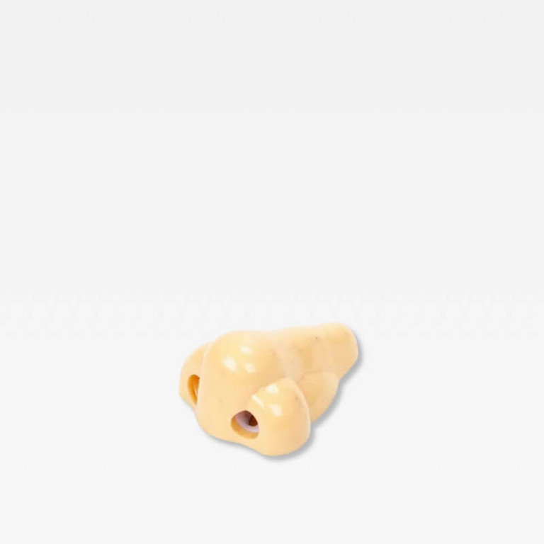 Office school home Kawaii Creative Nose Cartoon Pencil Sharpener Eraser Supplies Gift Cute Stationery Accessories in natural light skin color