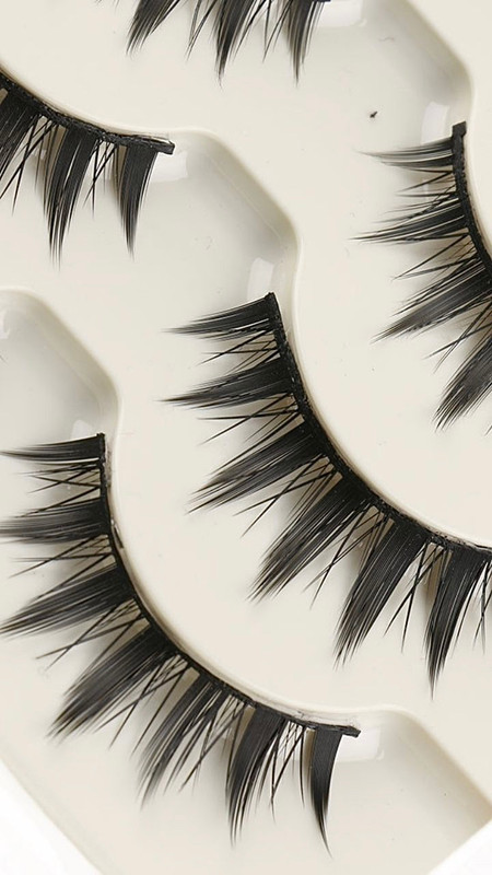 5 Pairs Women Natural Japanese Serious Makeup False Eyelashes Long Thick Eye Lash Extension Anime Japan Cosplay Eyelash 5-Pais Set Trending