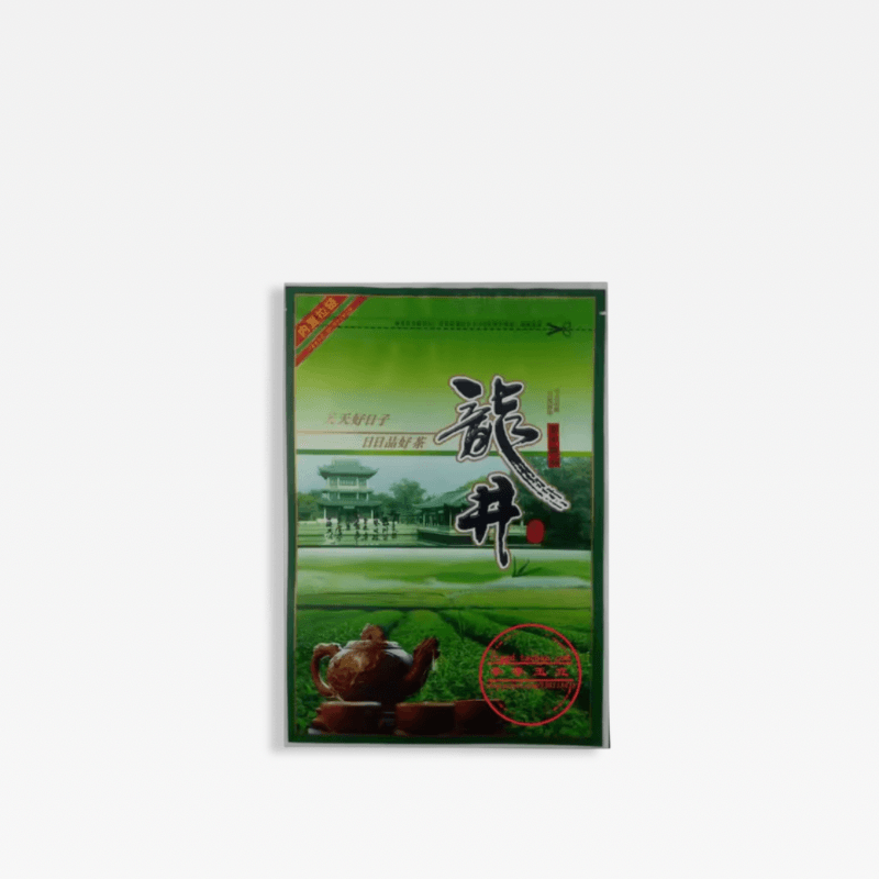 China Chinese longjing green tea Vacuum Plastic Package Bags
