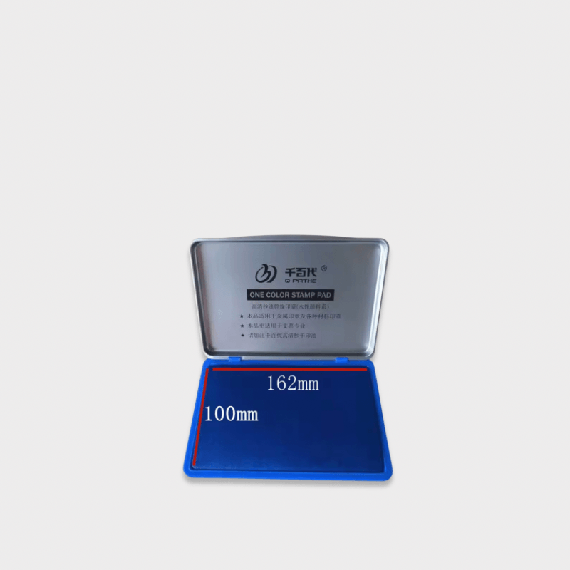 Office Home Crafts Special Premium For All Stamp Types Ink Stamp Ink Pad 16.2cm * 10cm, Ideal For Crafting pads in blue