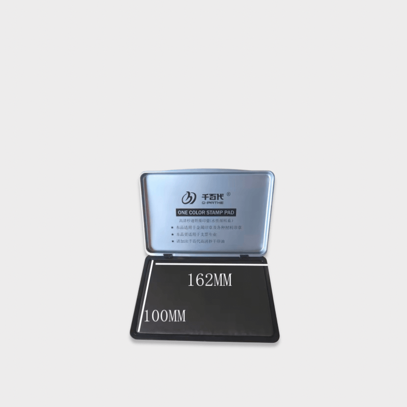 Office Home Crafts Special Premium For All Stamp Types Ink Stamp Ink Pad 16.2cm * 10cm, Ideal For Crafting pads in black