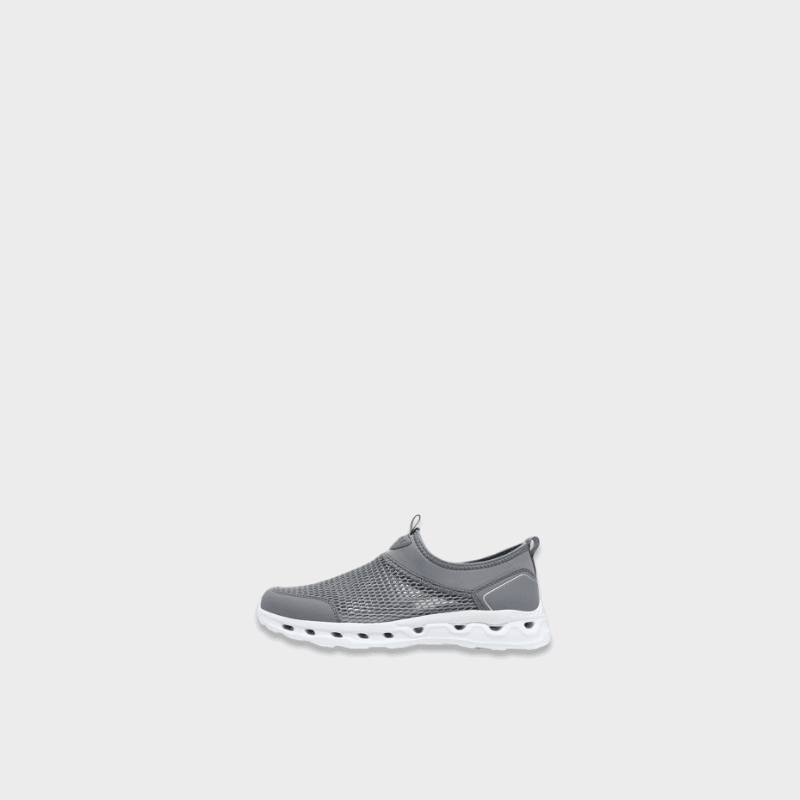 Men’s man mens petite-, tall-, plus-, size Casual slip-on Quick Dry Non-Slip Outdoor Breathable Air Mesh Beach Water Summer Sneaker Wading Sandals Aqua Shoes waders Sneakers in dark Gray grey