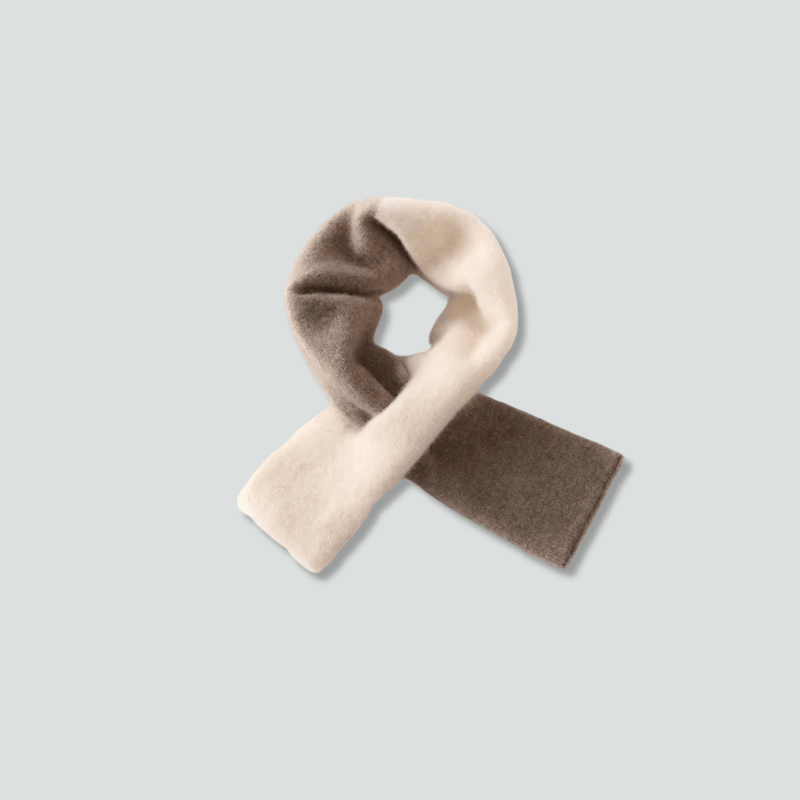 Women’s woman womens Men’s man mens Skin-friendly Unisex Genflex Gender Neutral Genderfluid petite-, tall-, plus-, size alternate aesthetic luxury Casual Fall Autumn Winter Spring cold weather winter accessory long cashmere scarf Fashion Scarves accessories in camel khaki with brown color contrast