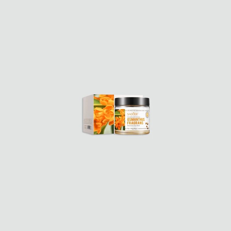 Fragrant 80 Pieces of Osmanthus Eye Patches, Containing Osmanthus Extract, Hydrate and Moisturize the Eyes, Nourish the Skin Around the Eyes, and Enhance the Appearance of the Skin Around the Eyes Suitable for Daily Eye Care, a Gift for Mom on Mother's Day Makeup Beauty and skincare tools 80-Piece
