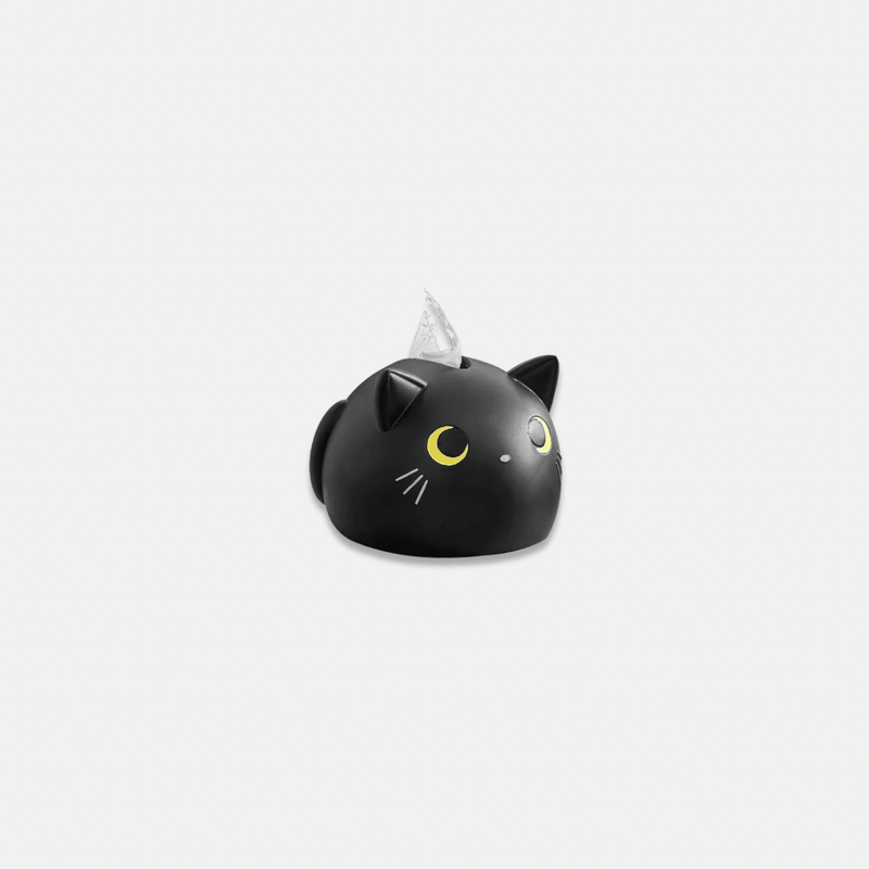 Women’s woman womens Men’s man mens Unisex Genflex Gender Neutral Genderfluid Creative Paper Towel Box Car Living Room Home Napkin Roll Paper Tube Bedroom Dormitory Desktop Simple Cute Kawaii Cartoon animal cat design Tissue Boxes in black with yellow eyes